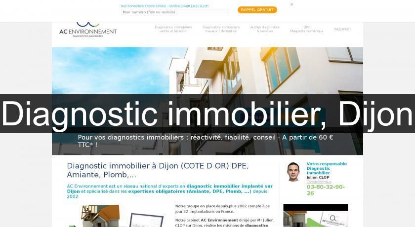 Diagnostic immobilier, Dijon Diagnostic immobilier, Dijon