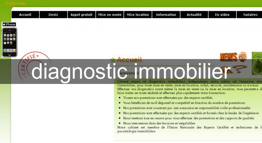 diagnostic immobilier diagnostic immobilier