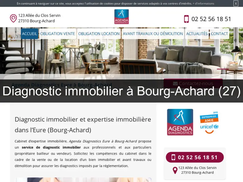 Diagnostic immobilier à Bourg-Achard (27)