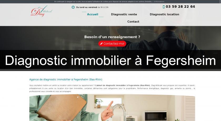 Diagnostic immobilier à Fegersheim Diagnostic immobilier à Fegersheim