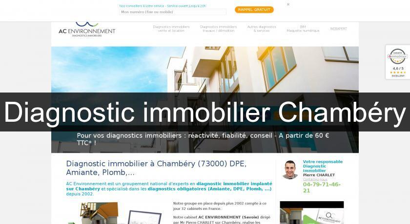 Diagnostic immobilier Chambéry Diagnostic immobilier Chambéry