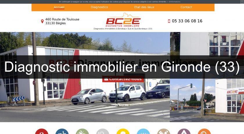 Diagnostic immobilier en Gironde (33) Diagnostic immobilier en Gironde (33)