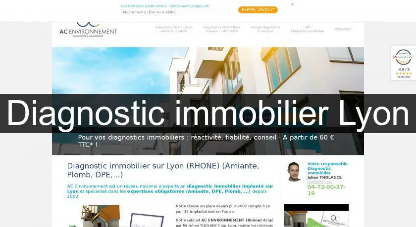Diagnostic immobilier Lyon