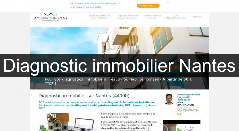 Diagnostic immobilier Nantes