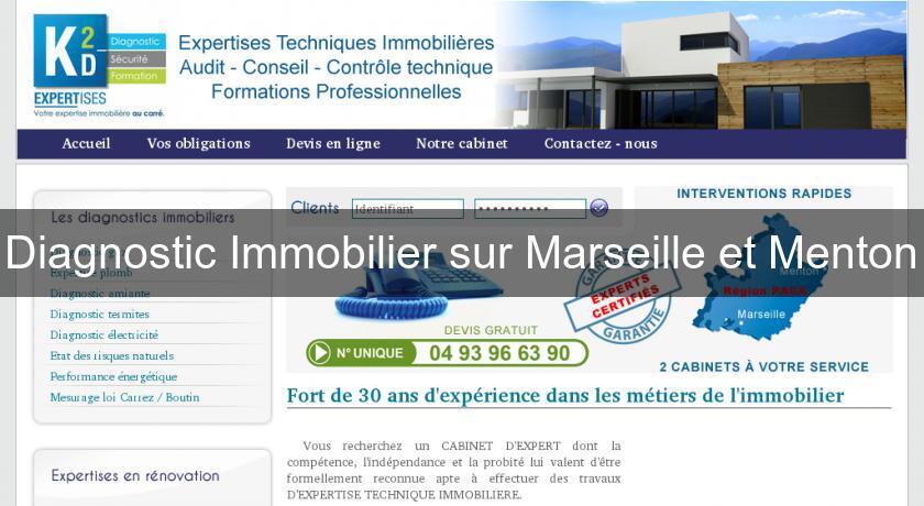 Diagnostic Immobilier sur Marseille et Menton