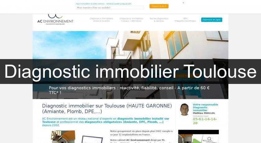 Diagnostic immobilier Toulouse Diagnostic immobilier Toulouse