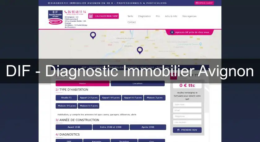 DIF - Diagnostic Immobilier Avignon