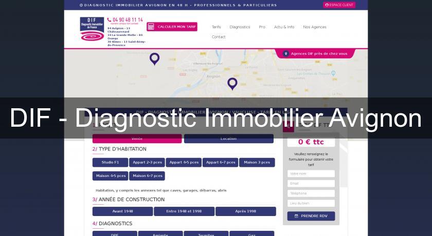 DIF - Diagnostic Immobilier Avignon DIF - Diagnostic Immobilier Avignon