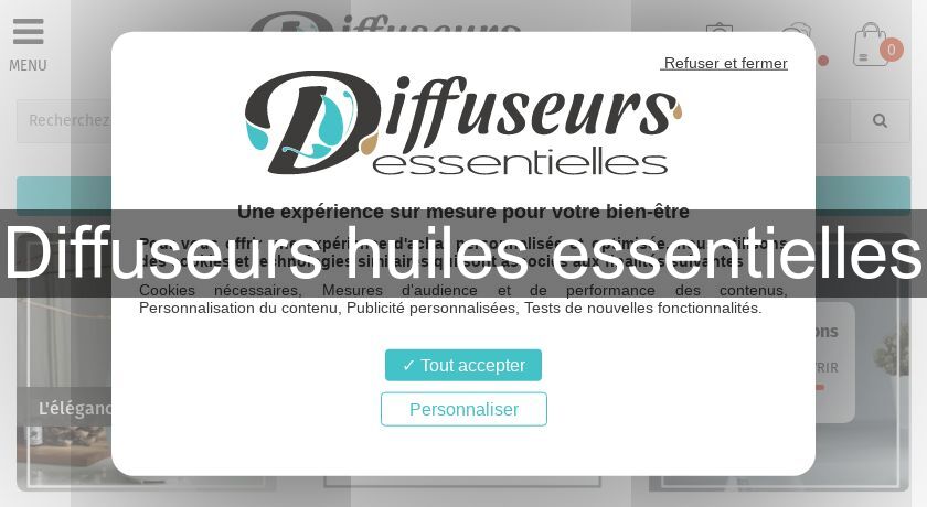 Diffuseurs huiles essentielles