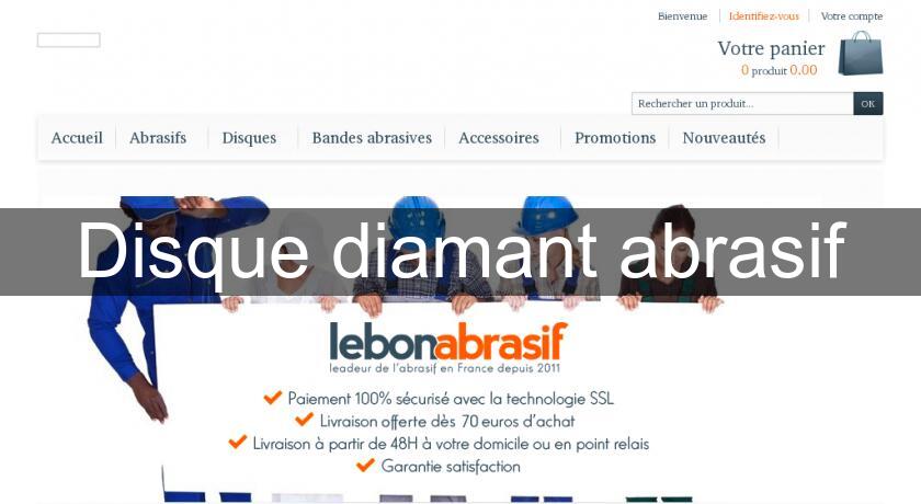 Disque diamant abrasif Disque diamant abrasif