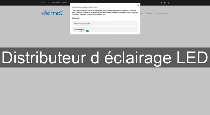Distributeur d'éclairage LED Distributeur d'éclairage LED