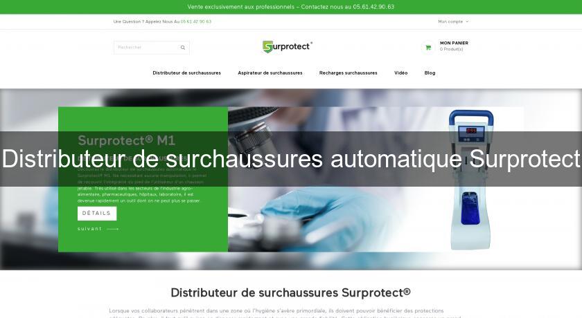 Distributeur de surchaussures automatique Surprotect