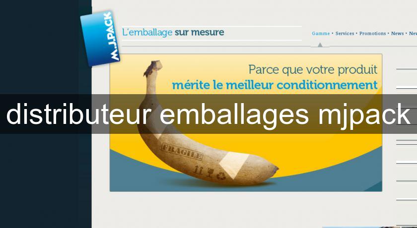 distributeur emballages mjpack