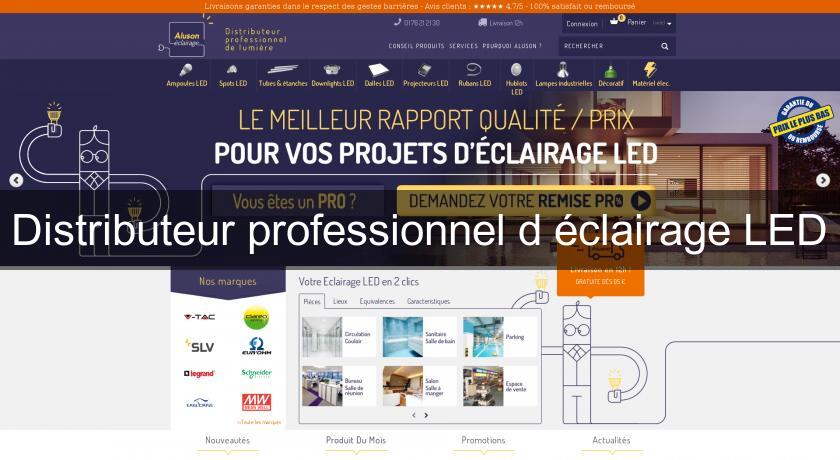 Distributeur professionnel d'éclairage LED