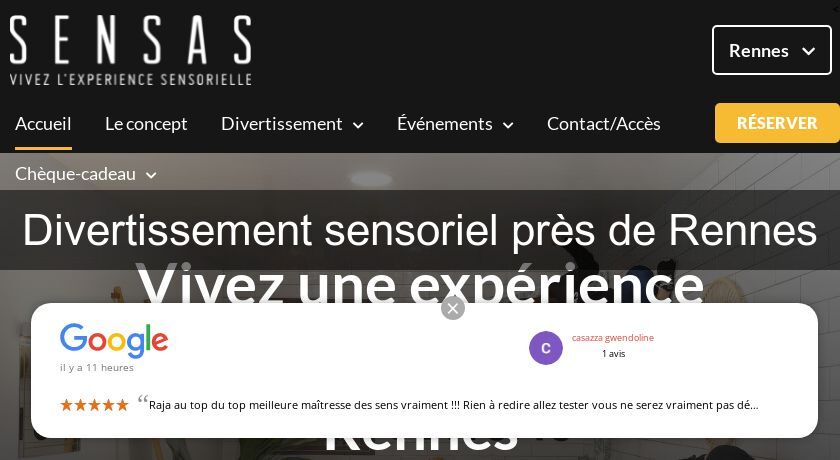 Divertissement sensoriel près de Rennes Divertissement sensoriel près de Rennes