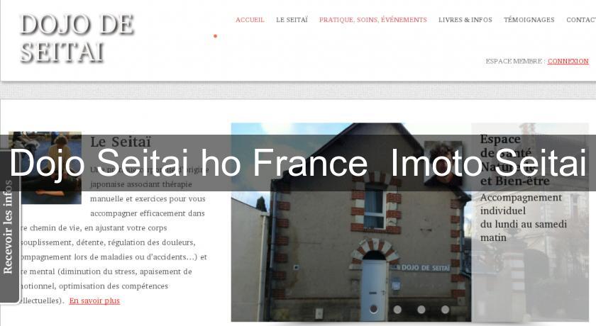 Dojo Seitai ho France  Imoto Seitai