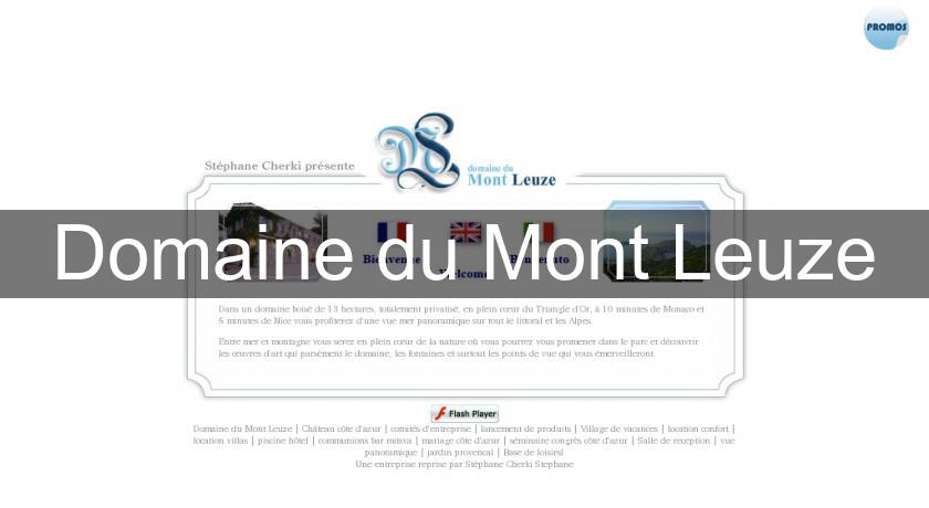 Domaine du Mont Leuze