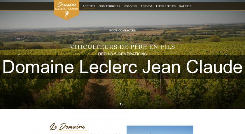 Domaine Leclerc Jean Claude Domaine Leclerc Jean Claude