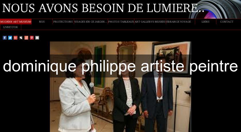 dominique philippe artiste peintre