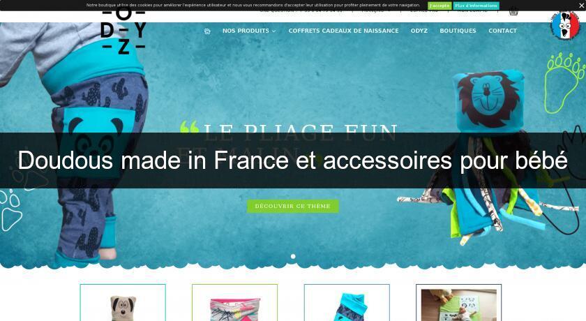 Doudous made in France et accessoires pour bébé Doudous made in France et accessoires pour bébé