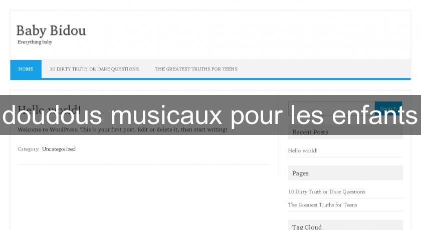 doudous musicaux pour les enfants doudous musicaux pour les enfants