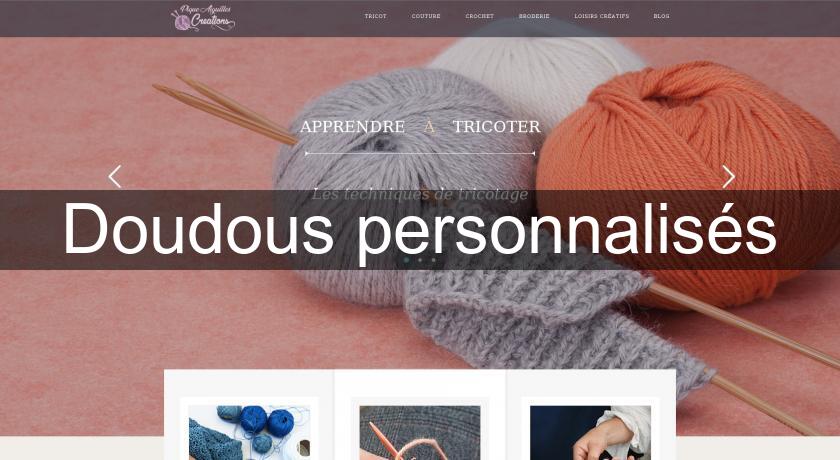 Doudous personnalisés Doudous personnalisés