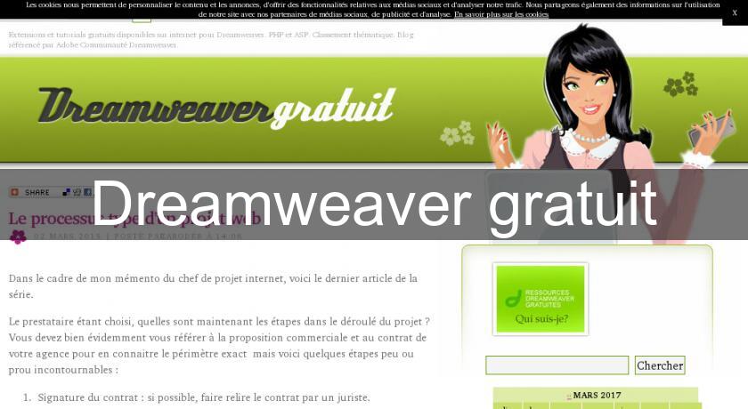 Dreamweaver gratuit Dreamweaver gratuit