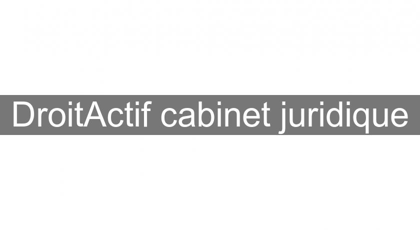 DroitActif cabinet juridique