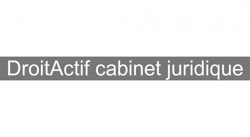DroitActif cabinet juridique DroitActif cabinet juridique