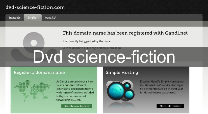 Dvd science-fiction Dvd science-fiction