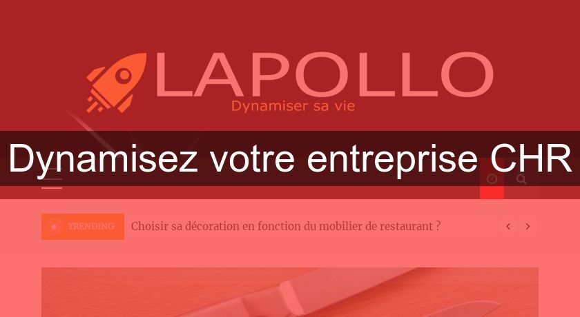 Dynamisez votre entreprise CHR Dynamisez votre entreprise CHR