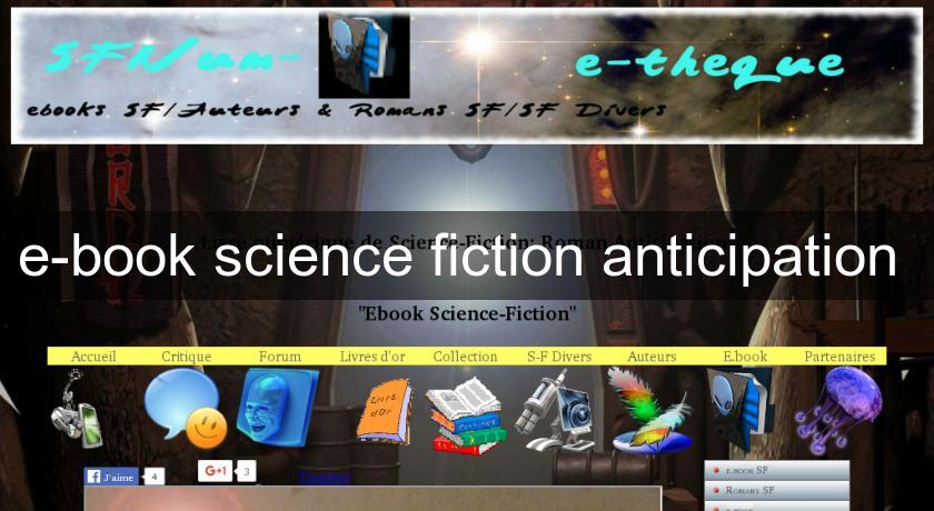 e-book science fiction anticipation e-book science fiction anticipation