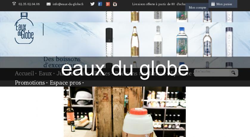 eaux du globe eaux du globe