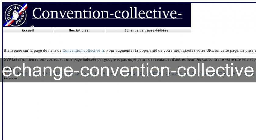 echange-convention-collective