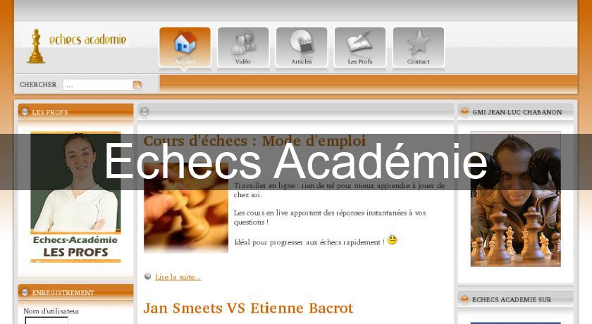 Echecs Académie Echecs Académie