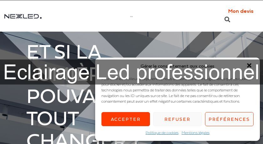 Eclairage Led professionnel