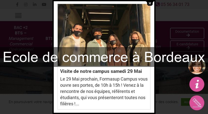 Ecole de commerce à Bordeaux Ecole de commerce à Bordeaux
