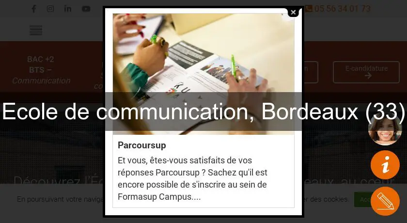 Ecole de communication, Bordeaux (33)