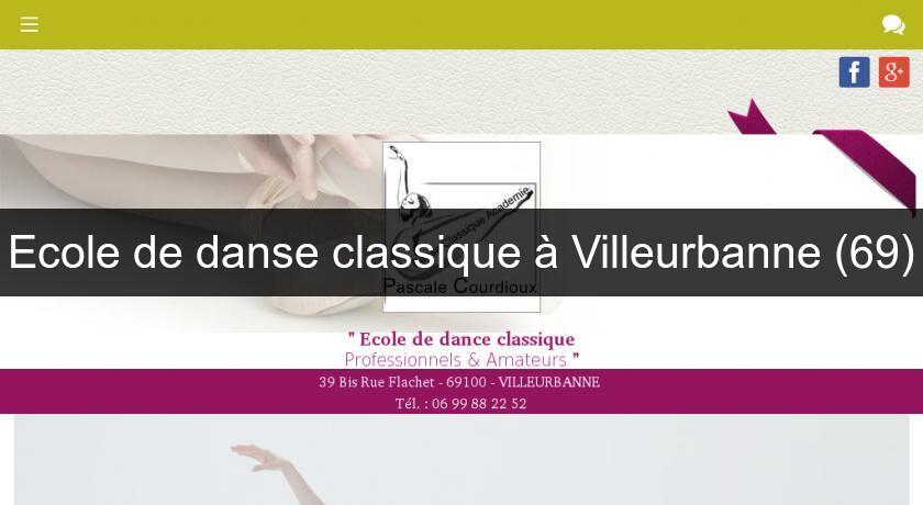 Ecole de danse classique à Villeurbanne (69)