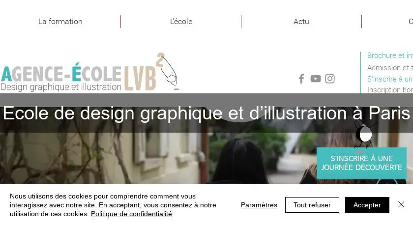 Ecole de design graphique et d’illustration à Paris