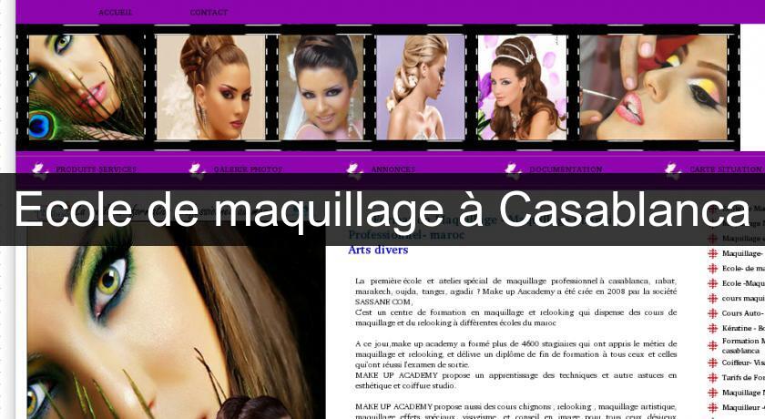 Ecole de maquillage à Casablanca Ecole de maquillage à Casablanca