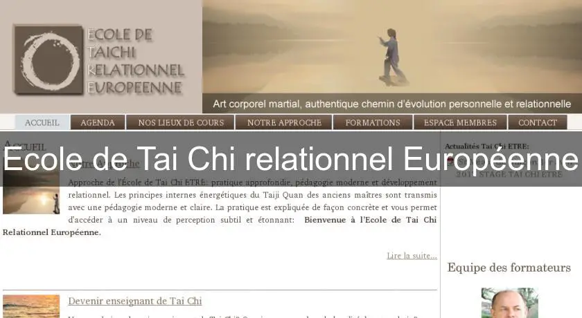 Ecole de Tai Chi relationnel Européenne