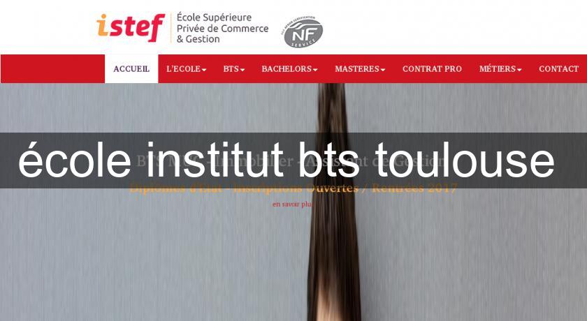 école institut bts toulouse école institut bts toulouse