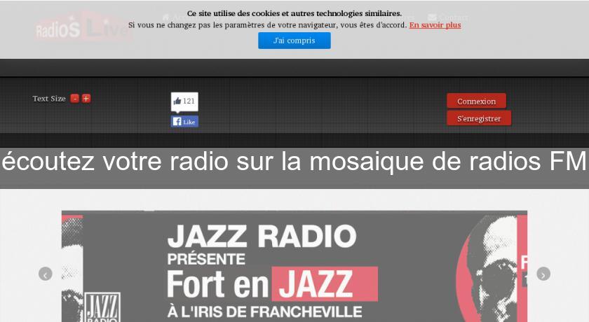 écoutez votre radio sur la mosaique de radios FM