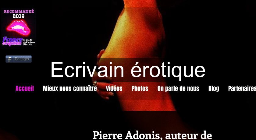 Ecrivain érotique