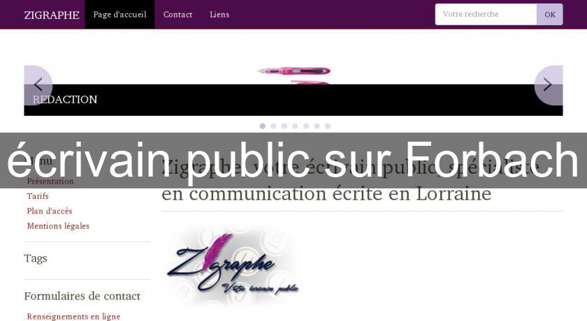 écrivain public sur Forbach écrivain public sur Forbach