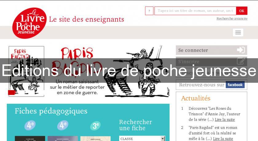 Editions du livre de poche jeunesse Editions du livre de poche jeunesse