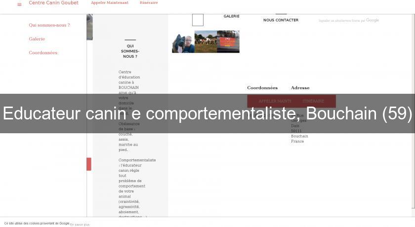 Educateur canin e comportementaliste, Bouchain (59) Educateur canin e comportementaliste, Bouchain (59)