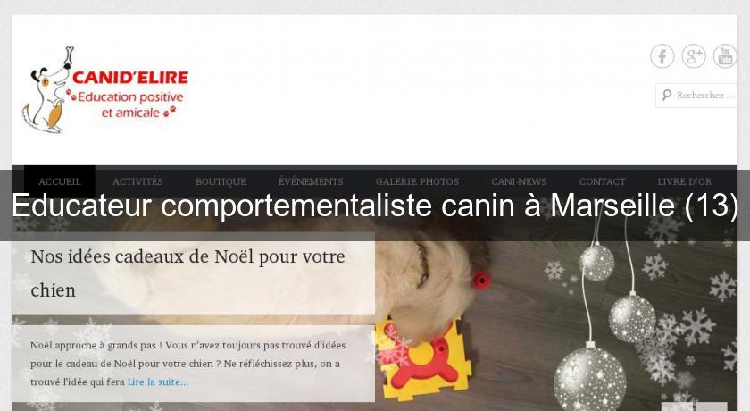 Educateur comportementaliste canin à Marseille (13) Educateur comportementaliste canin à Marseille (13)