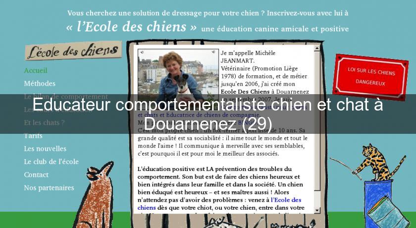 Educateur comportementaliste chien et chat à Douarnenez (29)